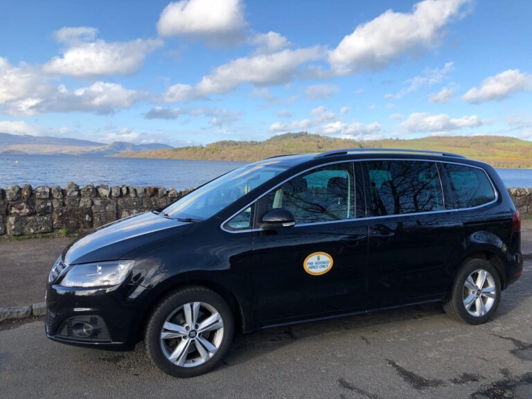 MPV taxi for Glasgow Airport family transfers