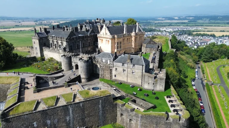 Stirling Castle overlooking Stirling